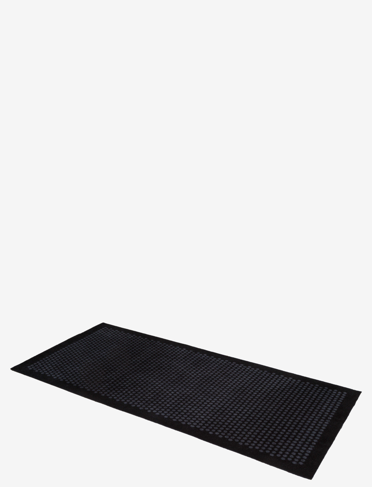tica copenhagen - Floormat polyamide, 200x90 cm, dot design - hallway runners - black/grey - 3