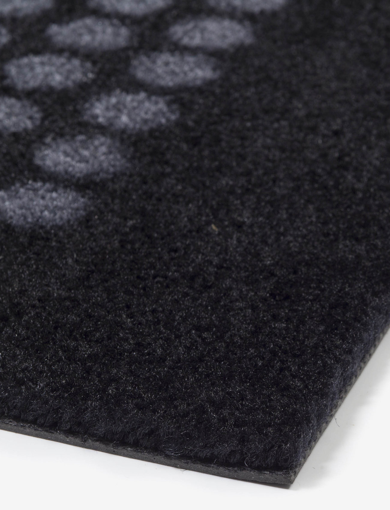 tica copenhagen - Floormat polyamide, 200x90 cm, dot design - hallway runners - black/grey - 4