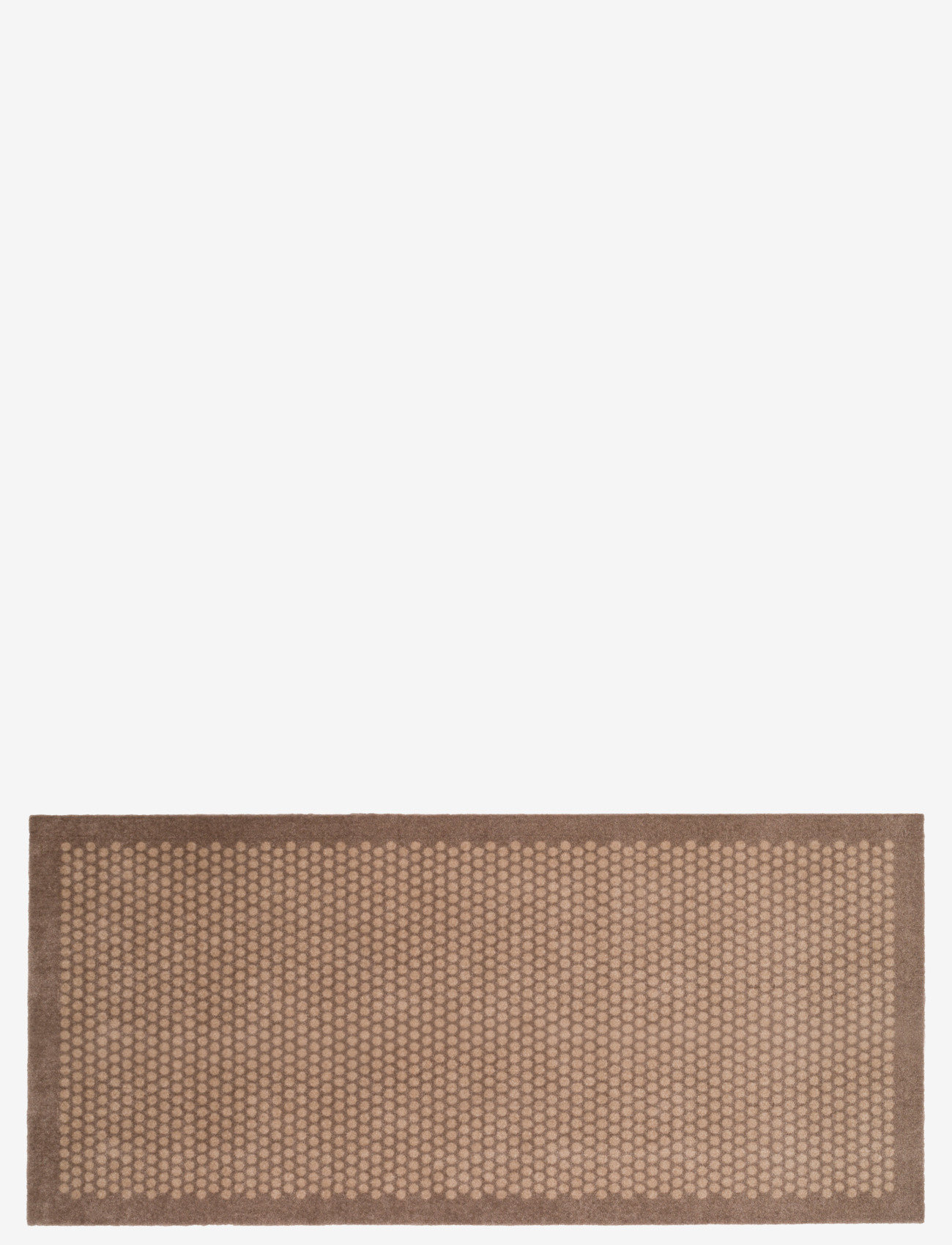 tica copenhagen - Floormat polyamide, 200x90 cm, dot design - flurläufer - sand/beige - 0