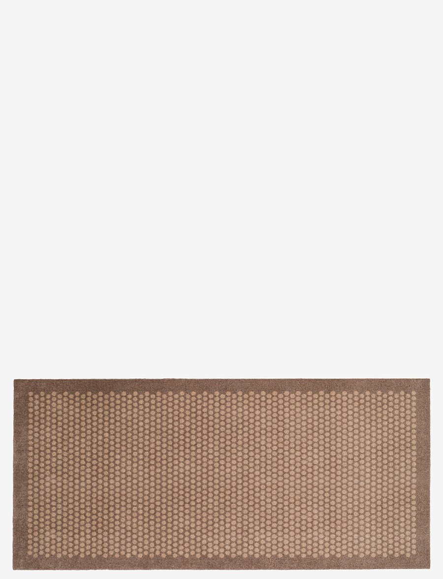 tica copenhagen - Floormat polyamide, 200x90 cm, dot design - flurläufer - sand/beige - 1