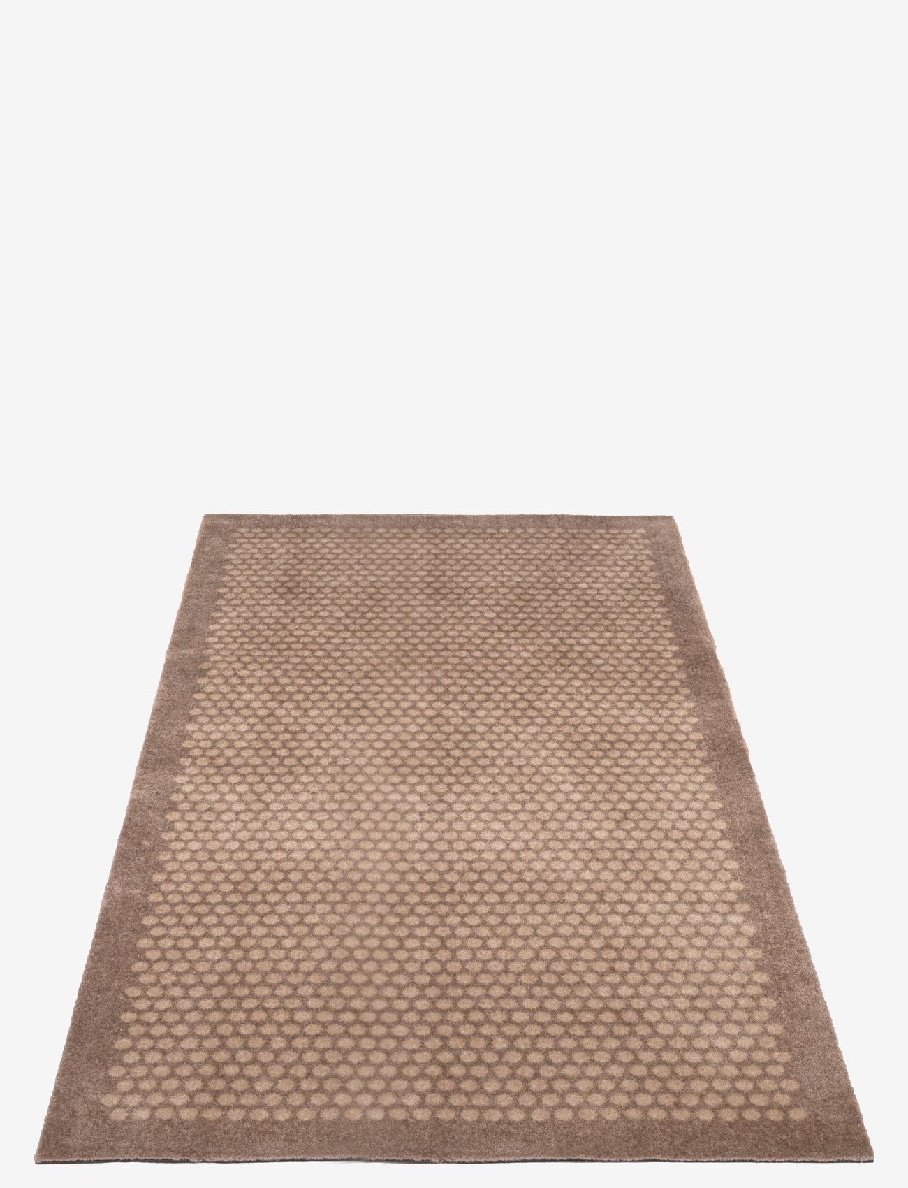 tica copenhagen - Floormat polyamide, 200x90 cm, dot design - entreløbere - sand/beige - 1