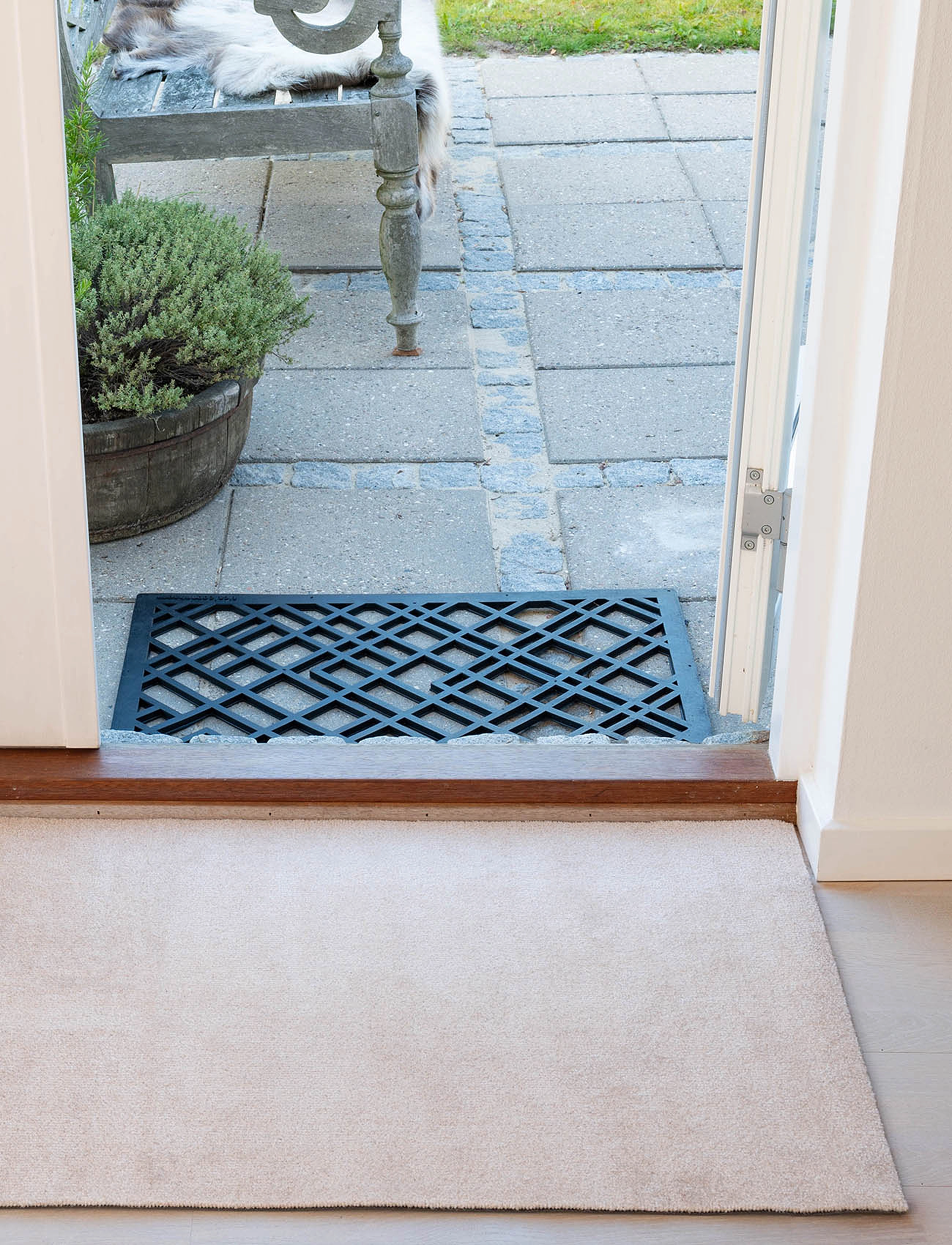 tica copenhagen - Floor Mat - bomullsmattor & trasmattor - ivory - 5