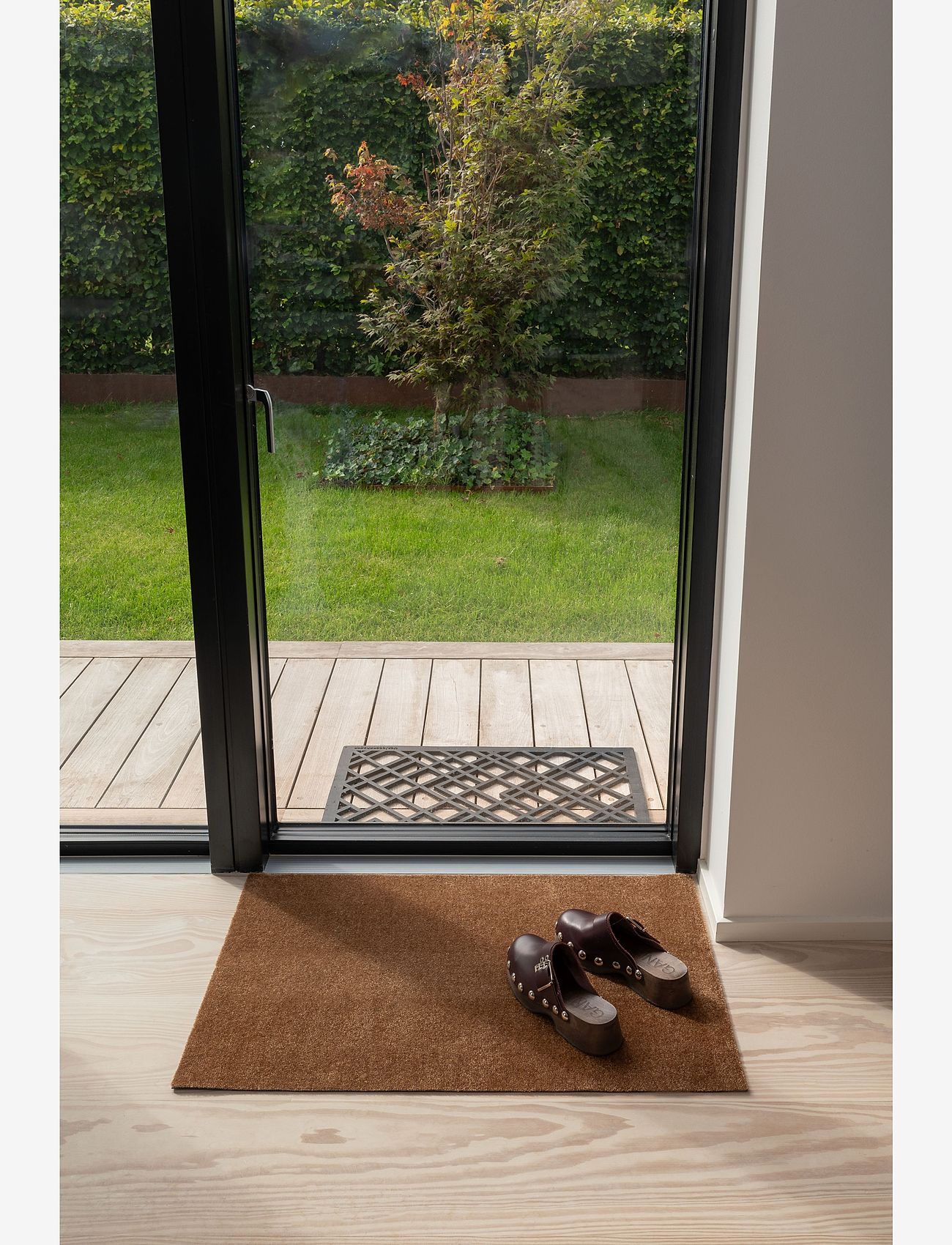 tica copenhagen - Floormat/carpet cognac 60x90 cm - doormats - brown - 3