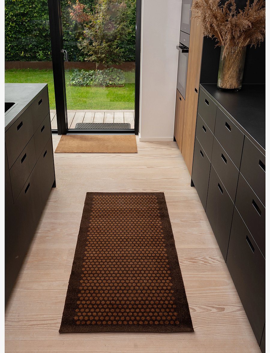 tica copenhagen - Floormat/carpet cognac 60x90 cm - türmatten - brown - 4