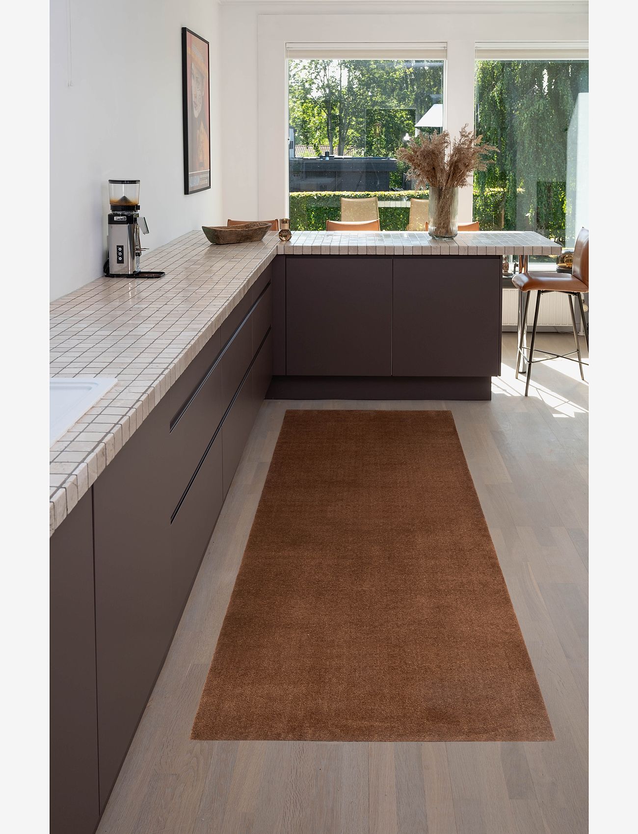tica copenhagen - Floormat/carpet cogna 90x200 cm - bath rugs - brown - 1