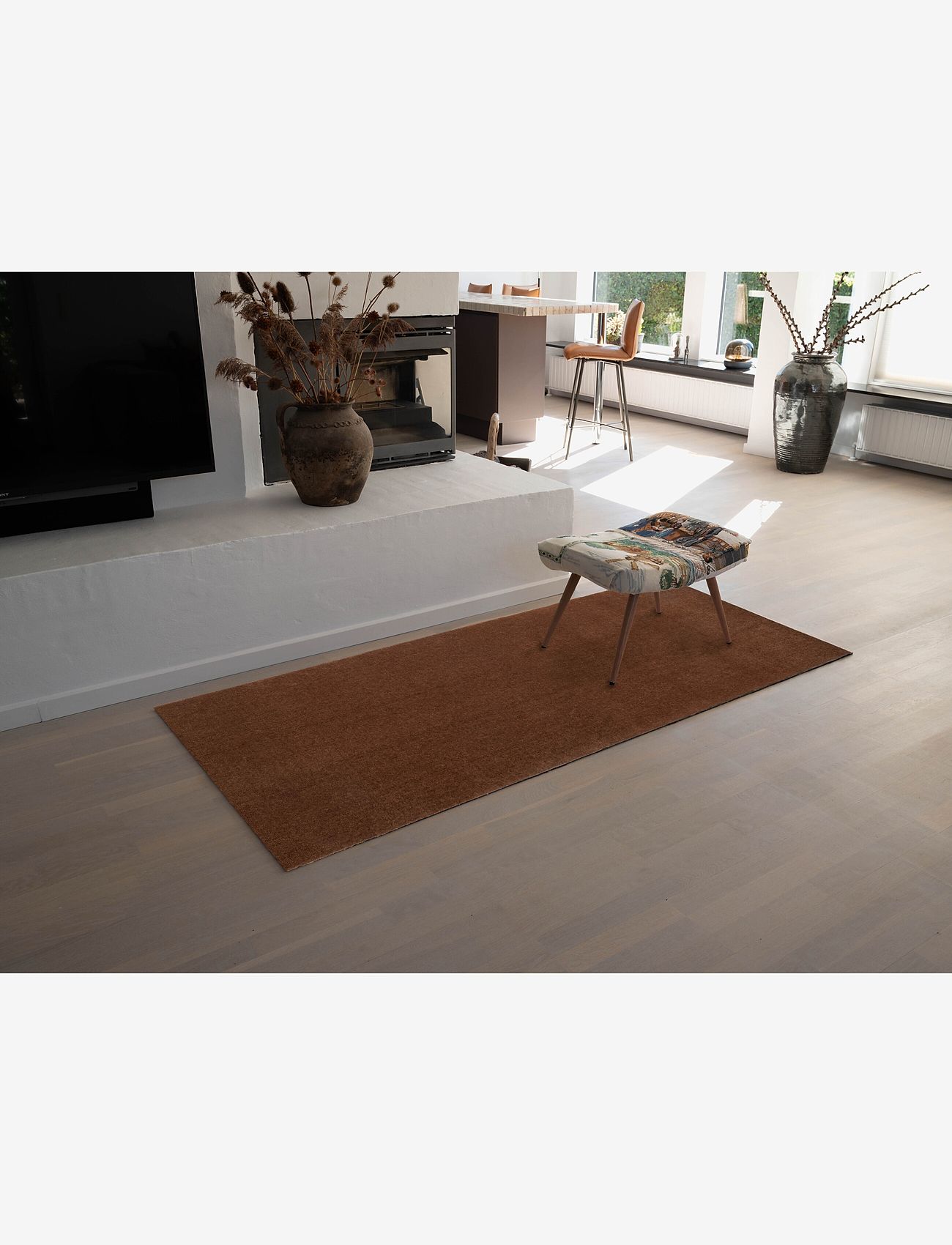 tica copenhagen - Floormat/carpet cogna 90x200 cm - bath rugs - brown - 4