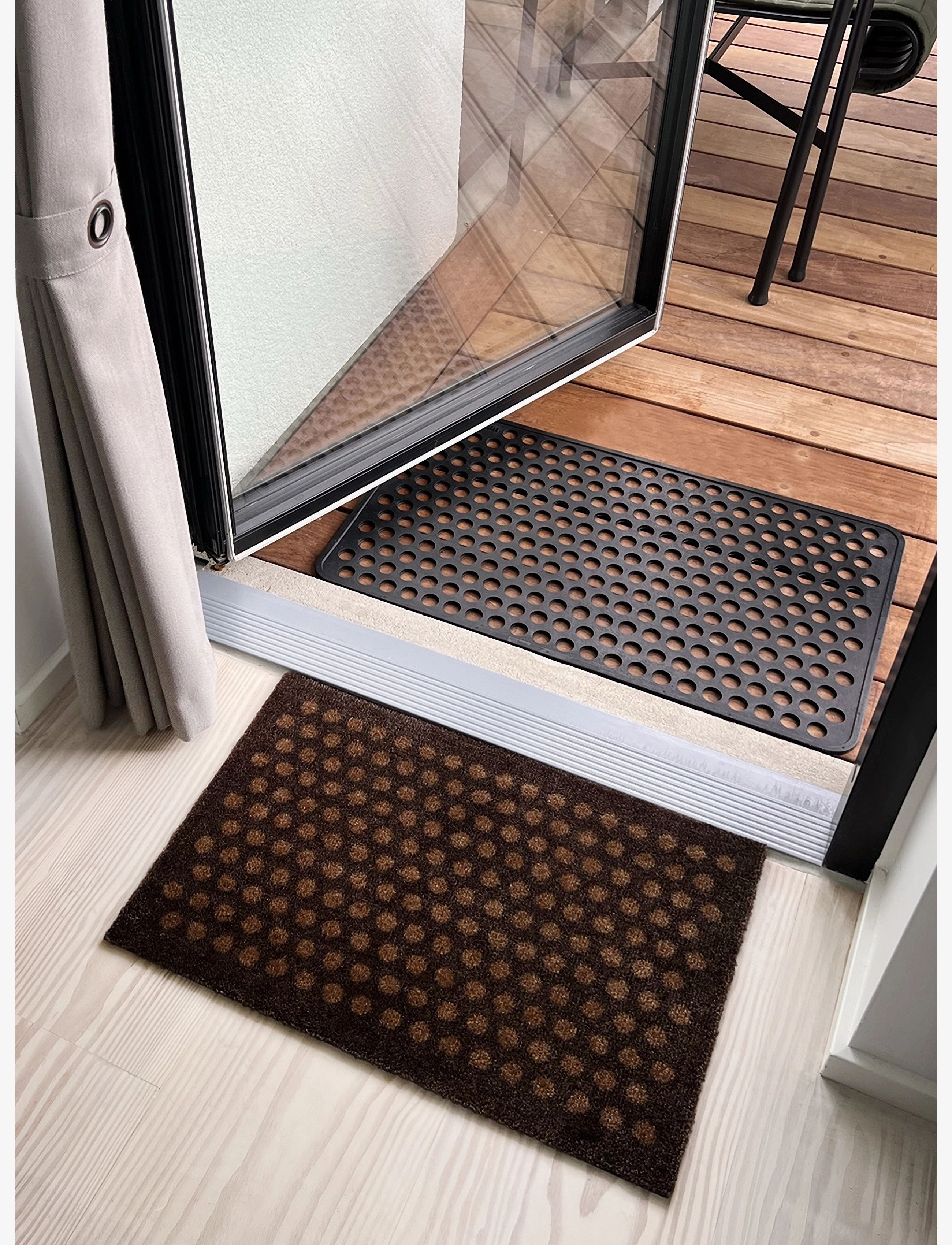 tica copenhagen - Floormat/carpet dot cognac 40x60 cm - mažiausios kainos - brown - 2
