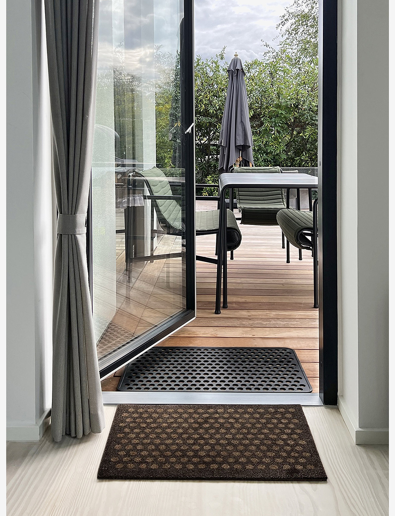 tica copenhagen - Floormat/carpet dot cognac 40x60 cm - die niedrigsten preise - brown - 4