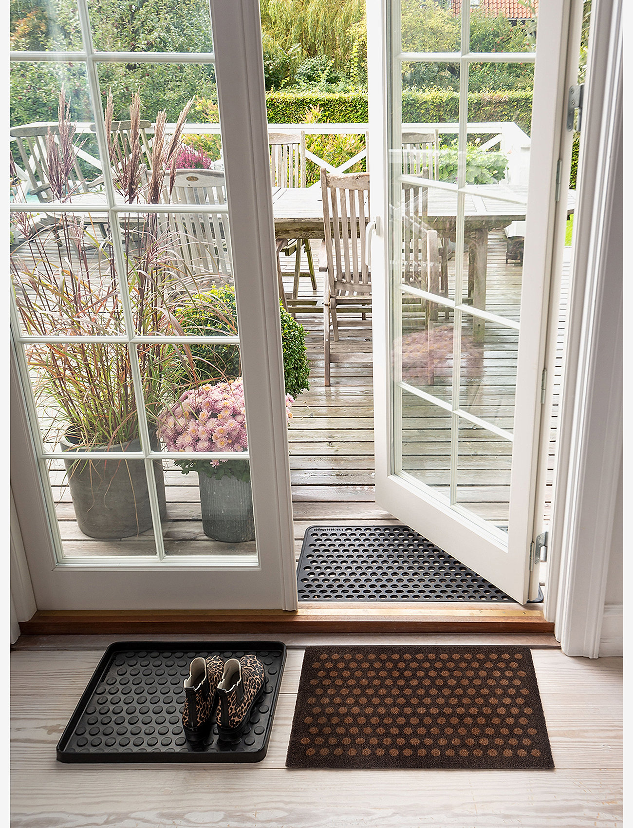 tica copenhagen - Floormat/carpet dot cognac 40x60 cm - die niedrigsten preise - brown - 5