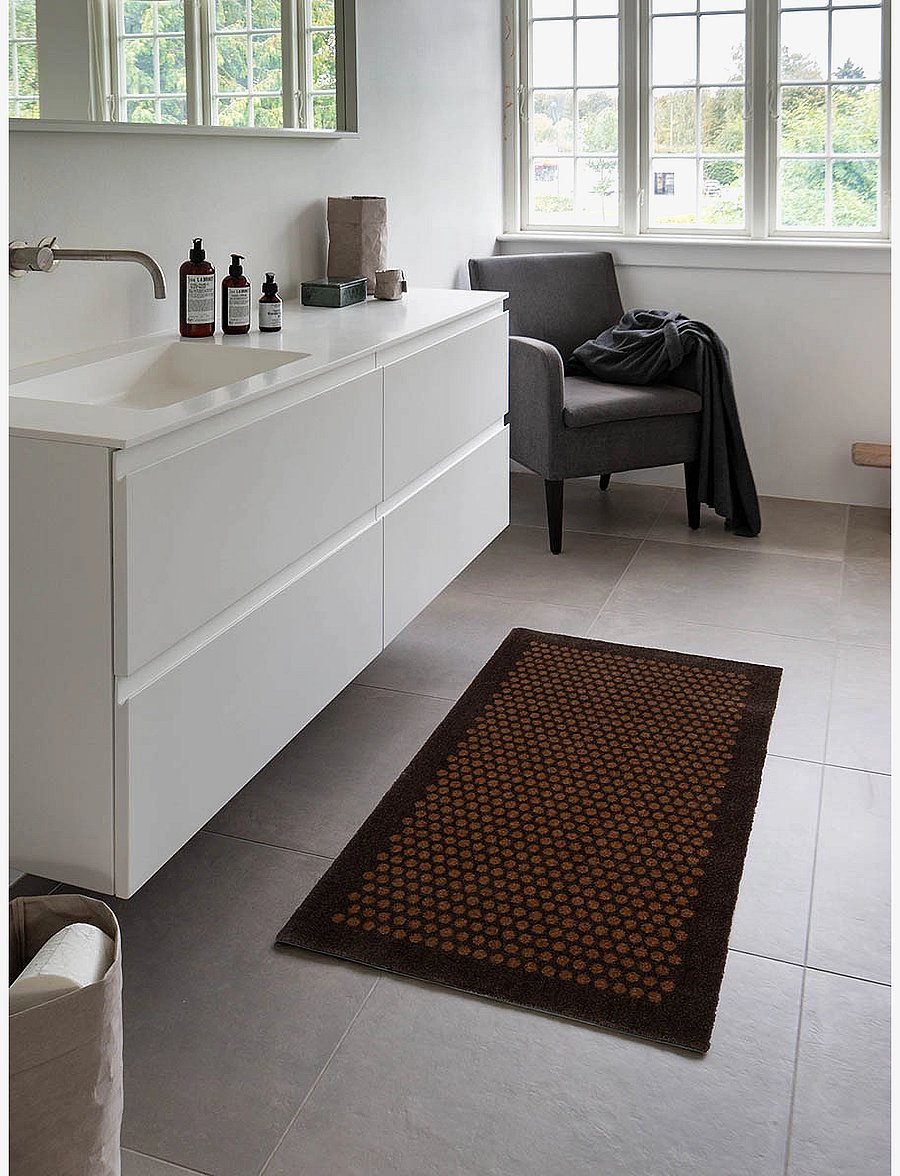 tica copenhagen - Floormat/carpet dot cognac 67x120 cm - madalaimad hinnad - brown - 3