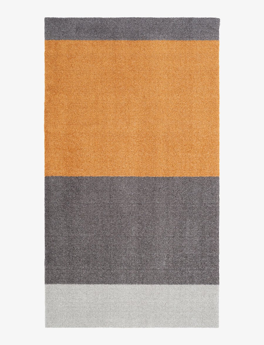 tica copenhagen - Carpet stripes horizon - flurläufer - lightgrey/steelgrey/dijon - 1