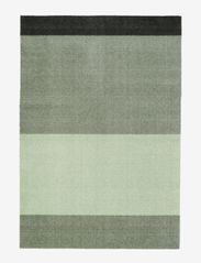 tica copenhagen - Carpet stripes horizon - dørmatter - green:light/dusty/dark - 0