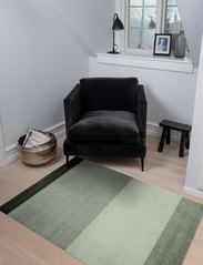 tica copenhagen - Carpet stripes horizon - ovimatot - green:light/dusty/dark - 6
