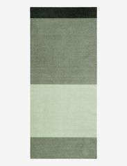 tica copenhagen - Carpet stripes horizon - hallway runners - green:light/dusty/dark - 0