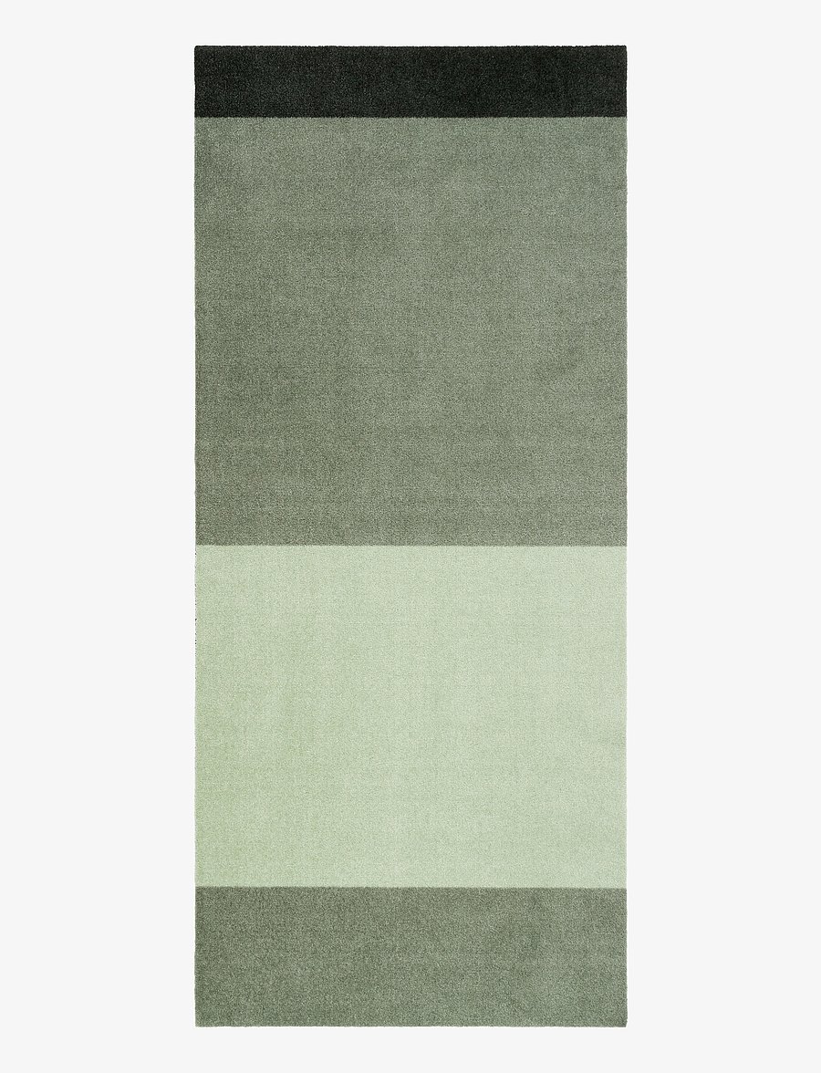 tica copenhagen - Carpet stripes horizon - flurläufer - green:light/dusty/dark - 1