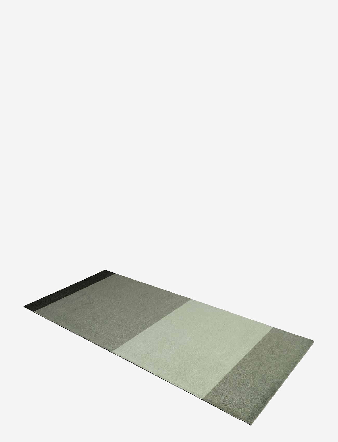tica copenhagen - Carpet stripes horizon - käytävämatot - green:light/dusty/dark - 1