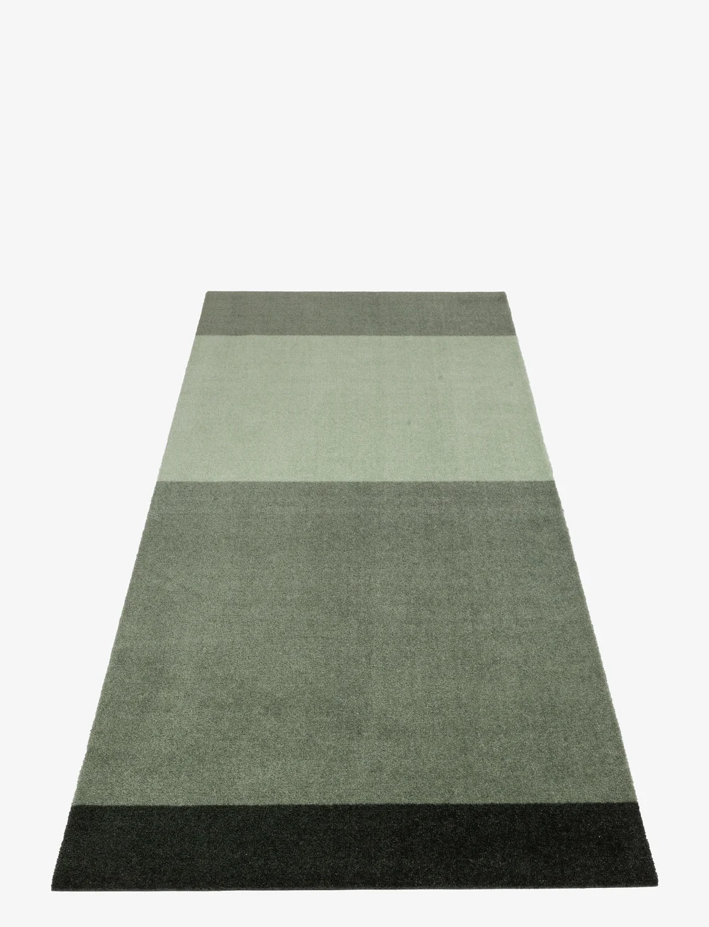 tica copenhagen - Carpet stripes horizon - vaibad koridori - green:light/dusty/dark - 3