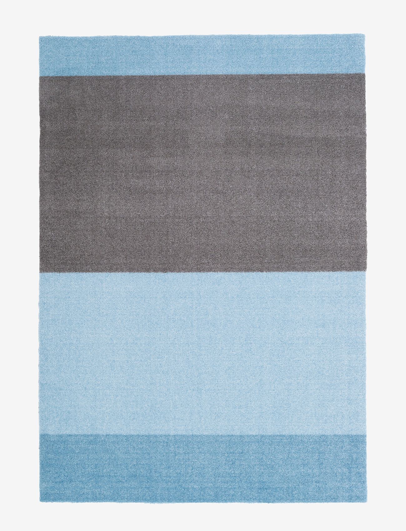 tica copenhagen - Carpet stripes horizon - uksematid - blue/steelgrey - 1