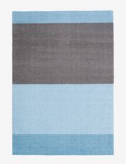 tica copenhagen - Carpet stripes horizon - türmatten - blue/steelgrey - 0