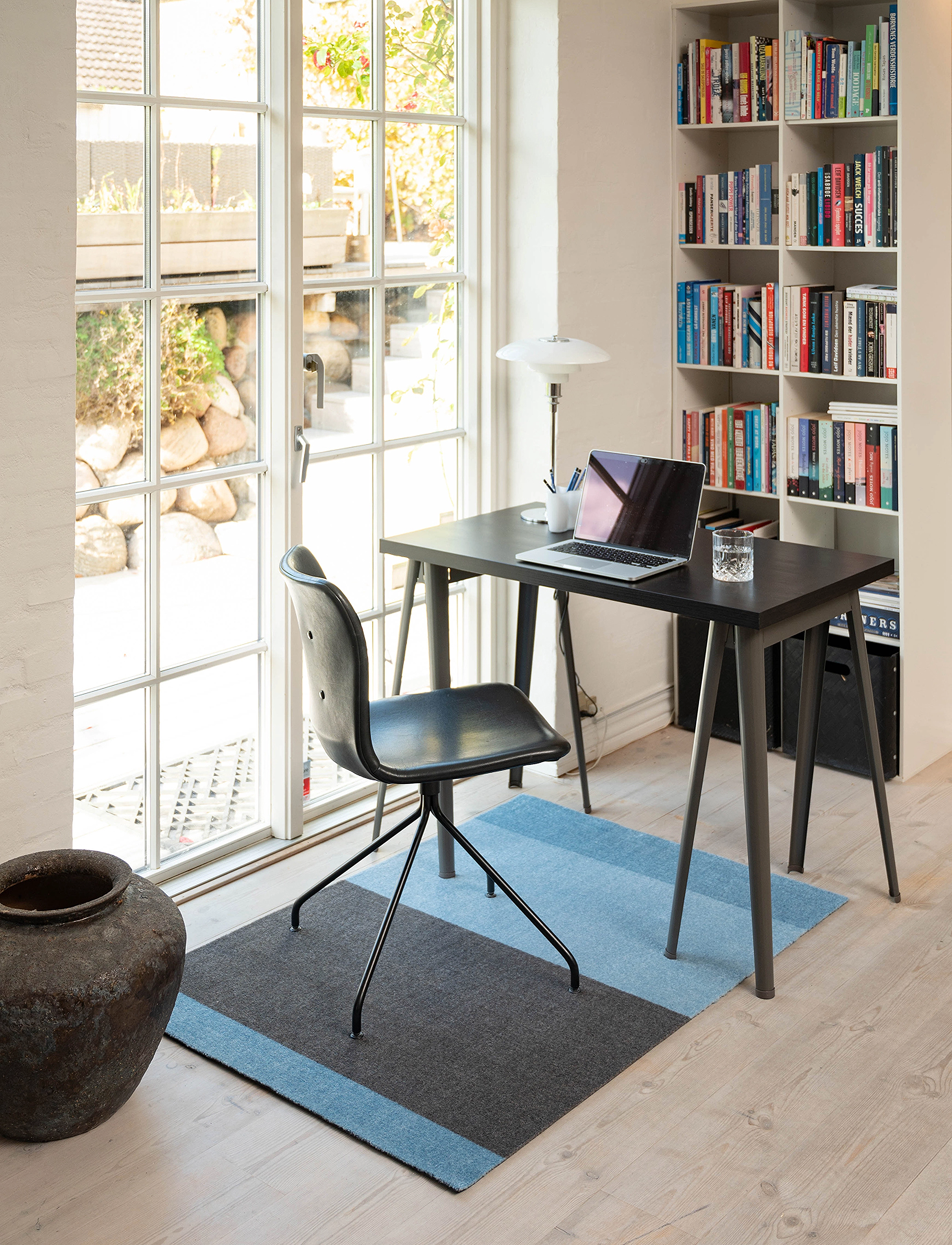 tica copenhagen Carpet, 130X90X0.7 cm, Rugs & Carpets, Blau - Door Mats, Homeware