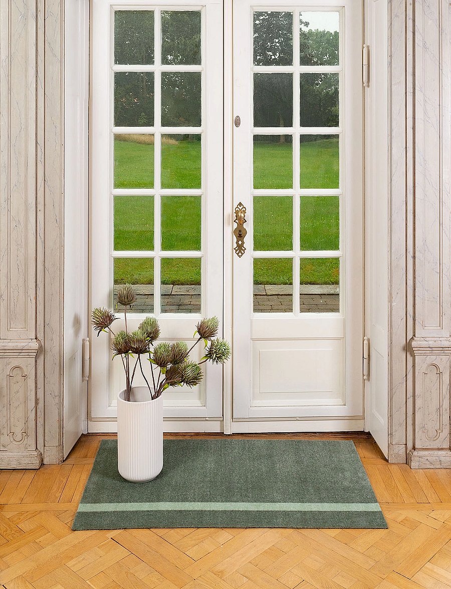 tica copenhagen - Floor Mat - türmatten - light/dusty green - 0
