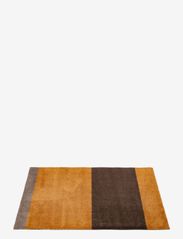 tica copenhagen - Floormat stripes horizon - durų kilimėliai - dijon/brown/sand - 1