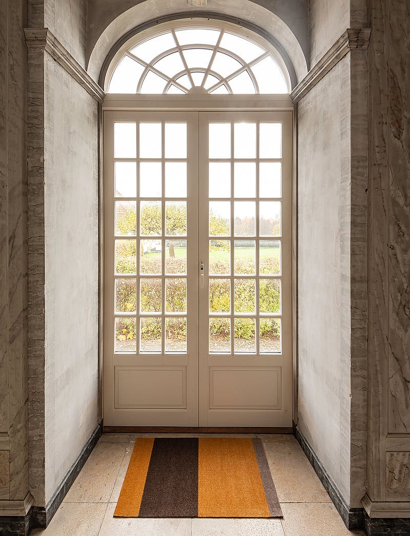 tica copenhagen - Floormat stripes horizon - andere teppiche - dijon/brown/sand - 0