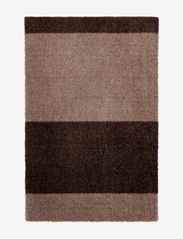 tica copenhagen - Floormat stripes horizon - doormats - sand/brown - 0