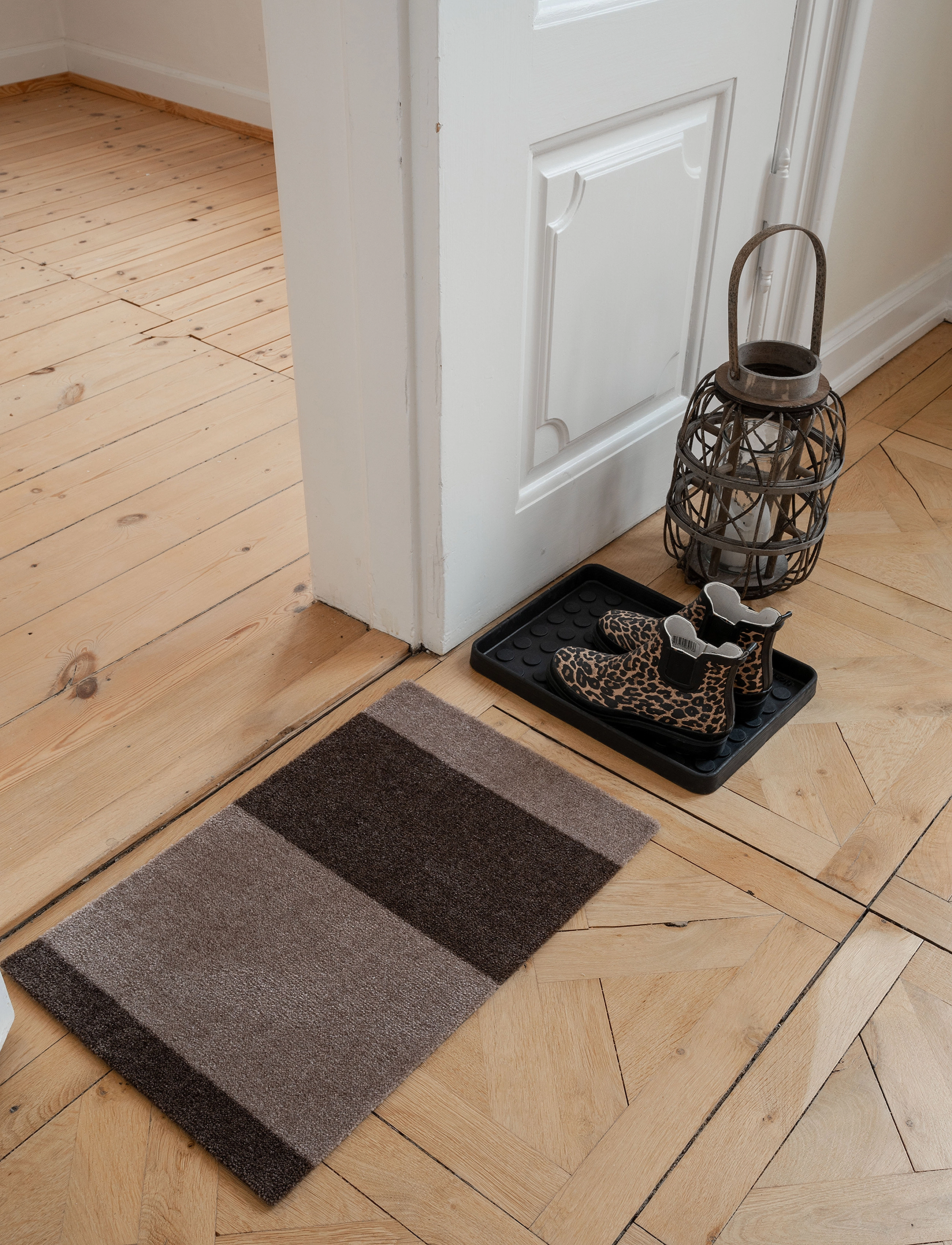 tica copenhagen Floormat, 40X60X0.7 cm, Rugs & Carpets, Braun - Door Mats, Homeware