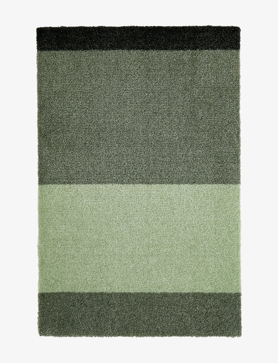 tica copenhagen - Floormat stripes horizon - madalaimad hinnad - green:light/dusty/dark - 0