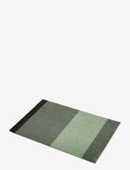 tica copenhagen - Floormat stripes horizon - türmatten - green:light/dusty/dark - 1
