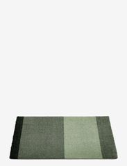 tica copenhagen - Floormat stripes horizon - türmatten - green:light/dusty/dark - 2