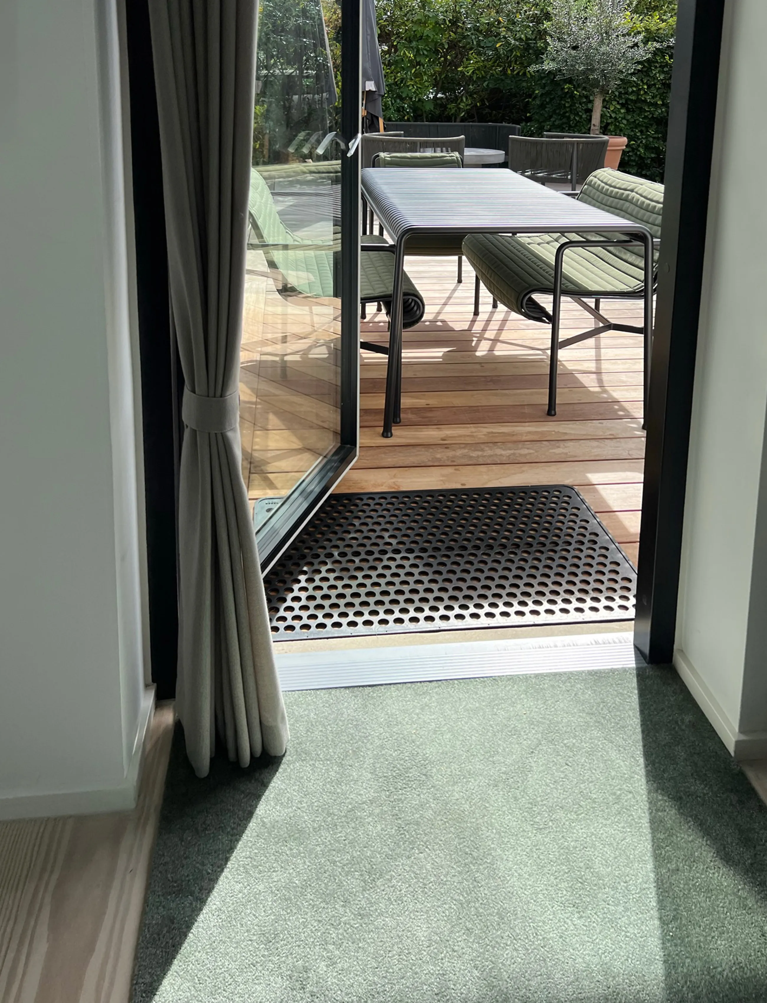 tica copenhagen - Floormat, Unicolor Dusty Green, 60x90x0,7 cm - dusty green - 4