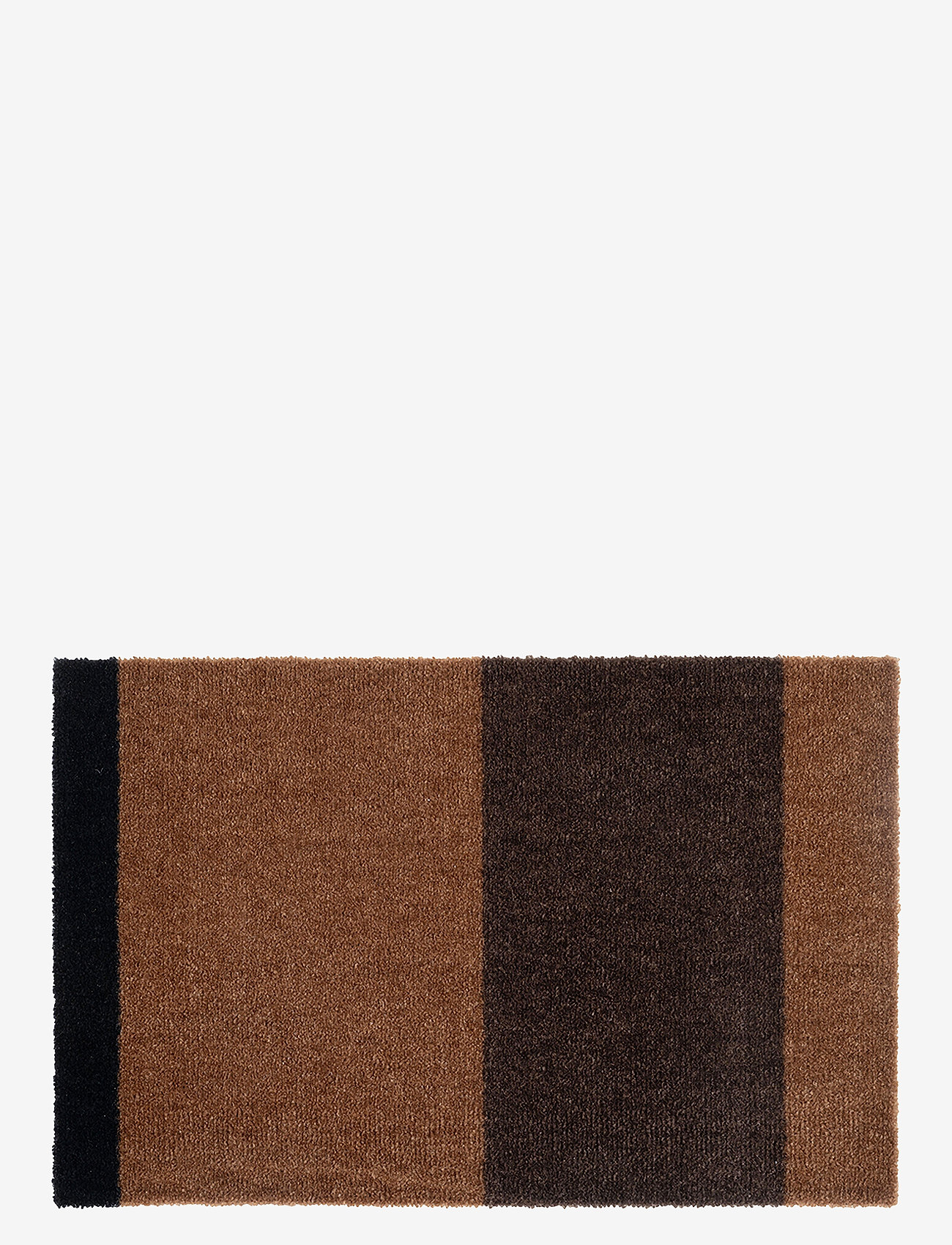 tica copenhagen - Floormat/carpet cognac stripes 40x60 cm - nach preis einkaufen - brown - 0