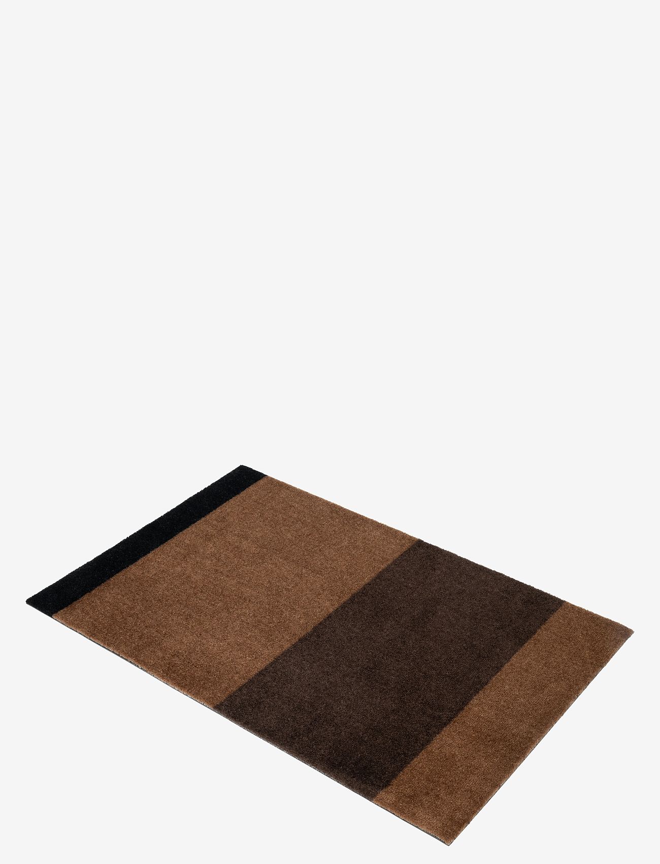 tica copenhagen - Floormat/carpet cognac stripes 60x90 cm - hallmattor - brown - 1