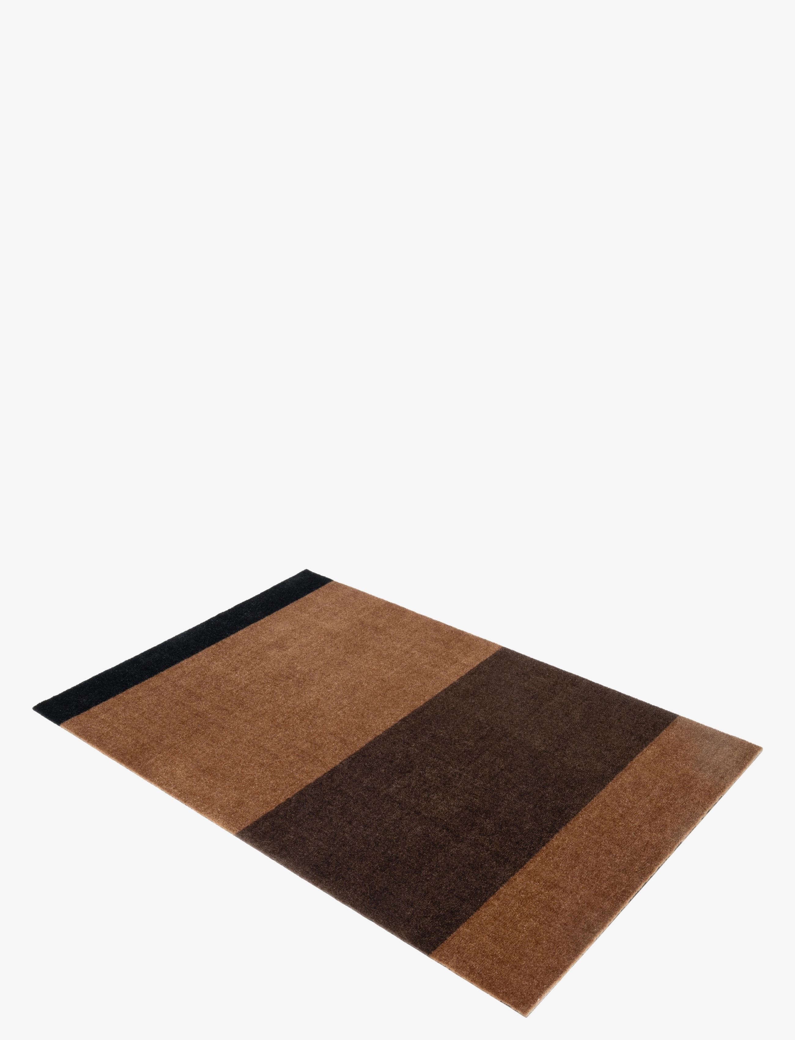 tica copenhagen - Floormat/carpet cognac stripes 90x130 cm - flurläufer - brown - 2