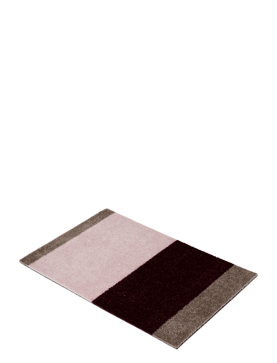 tica copenhagen - Floormat, Stripes Bordeaux/rose/sand, 40x60x0,7 cm - die niedrigsten preise - bordeuaux/rose/sand - 1