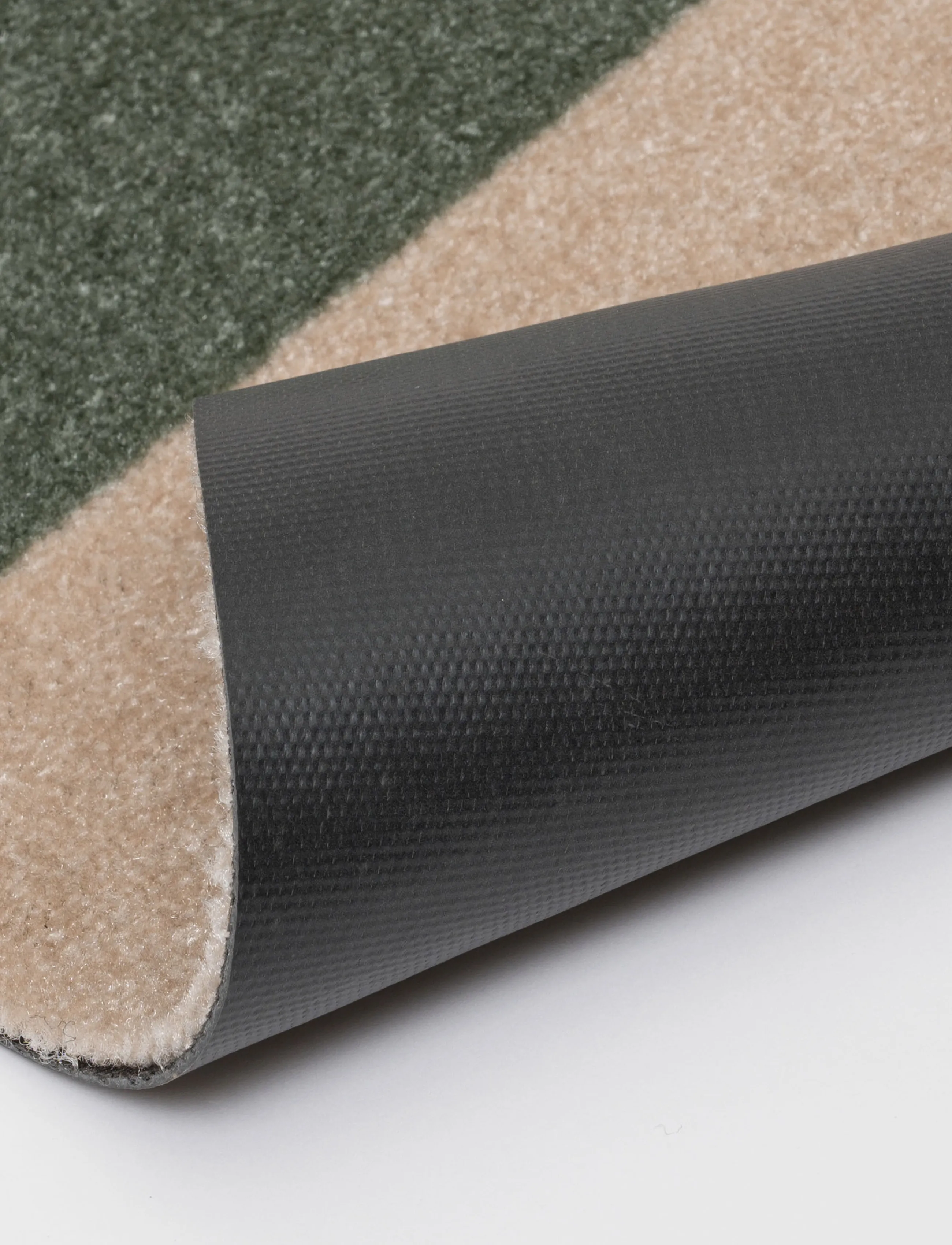 tica copenhagen - Floormat, Green/ivory/bordeaux 40x60x0,7 cm - green/ivory/bordeaux - 5