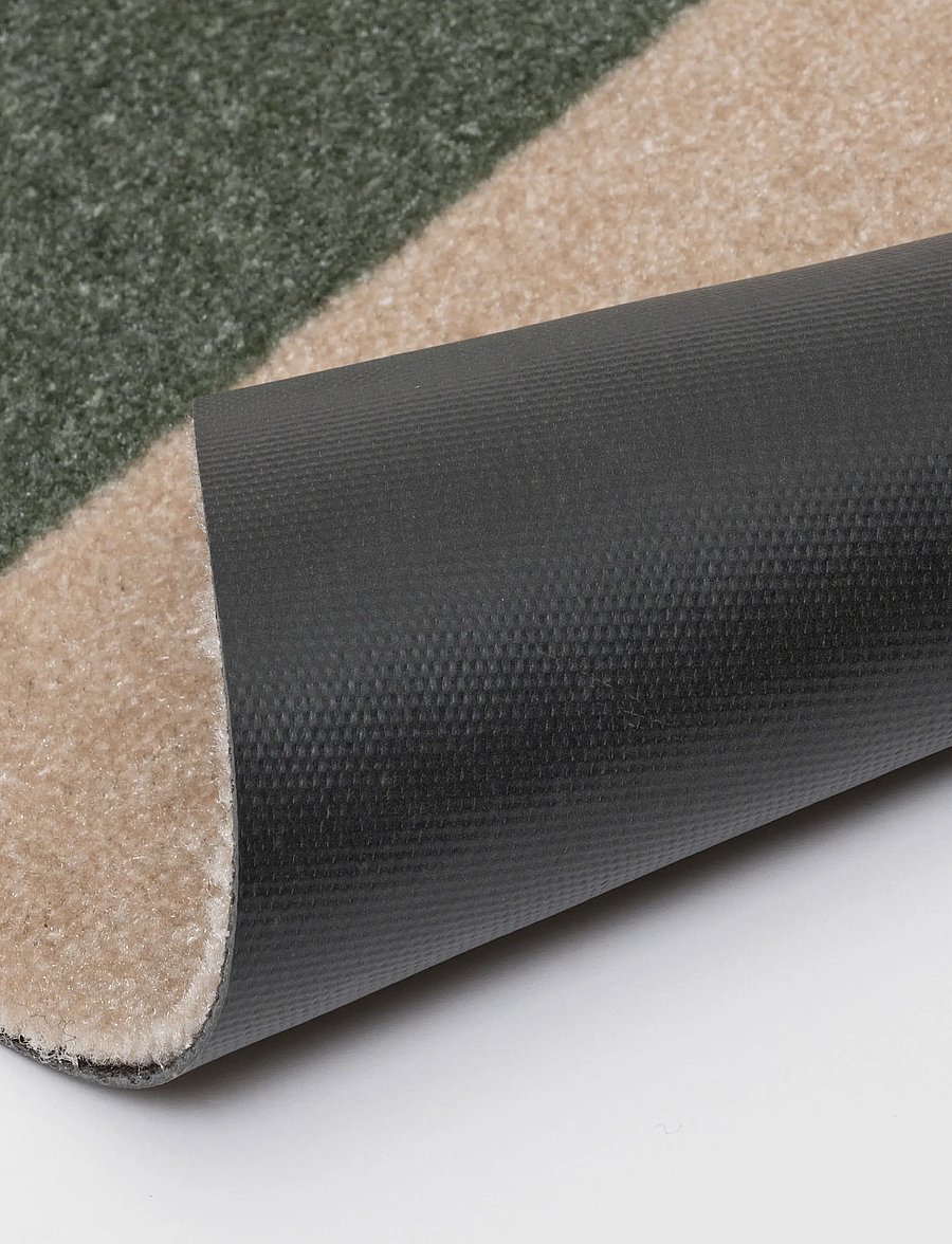tica copenhagen - Floormat, Green/ivory/bordeaux 40x60x0,7 cm - laveste priser - green/ivory/bordeaux - 5