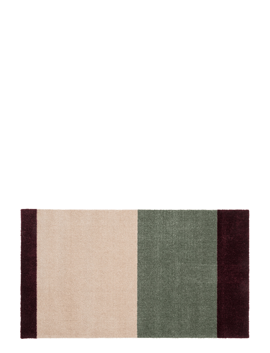 tica copenhagen - Floormat, Green/ivory/bordeaux, 60x90x0,7 cm - flurläufer - green/ivory/bordeaux - 1