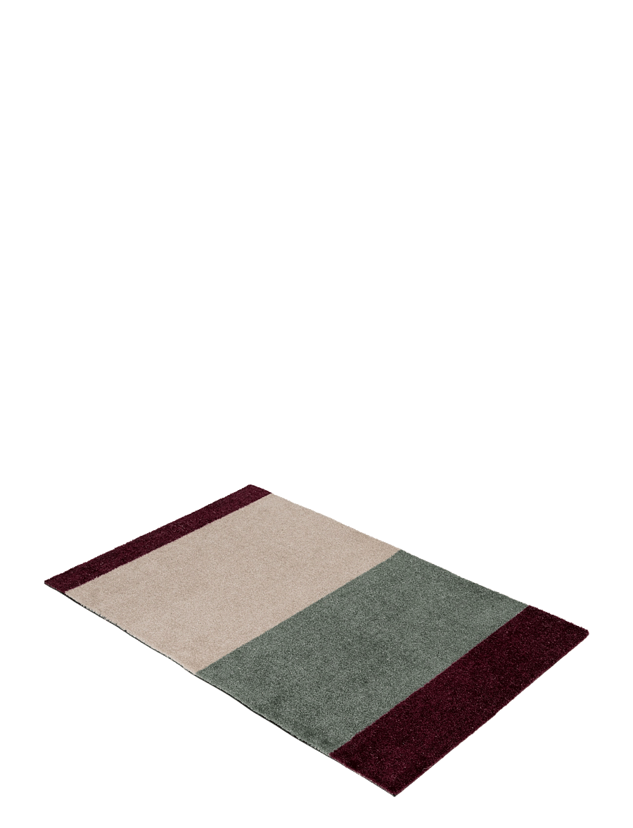 tica copenhagen - Floormat, Green/ivory/bordeaux, 60x90x0,7 cm - flurläufer - green/ivory/bordeaux - 2