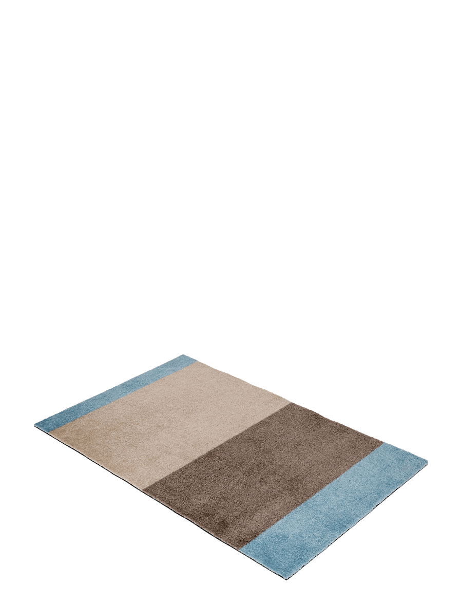 tica copenhagen - Floormat, Stripes Ivory/sand/blue, 60x90x0,7 cm - flurläufer - ivory/sand/blue - 2