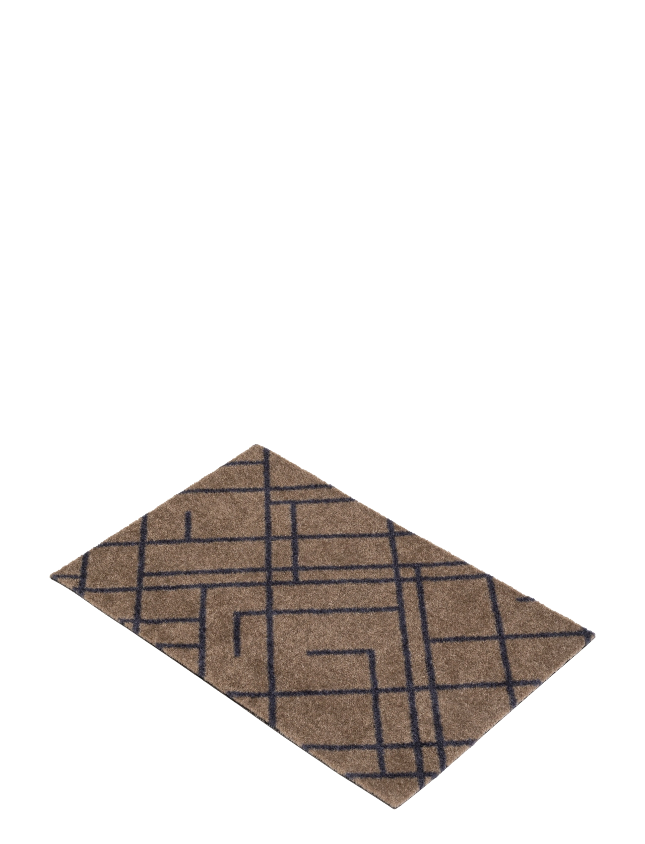 tica copenhagen - Floormat, Lines, Sand/Blue grey, 40x60x0,7 - dørmåtter - sand/bluegrey - 2