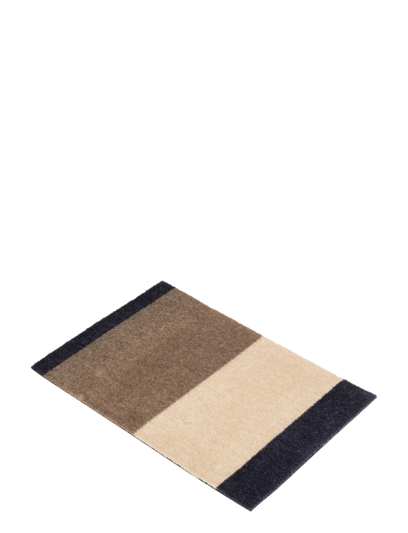 tica copenhagen - Floormat, Stripes, Blue grey/Sand/Ivory, 40x60x0,7 - bluegrey/9ivory/sand - 2
