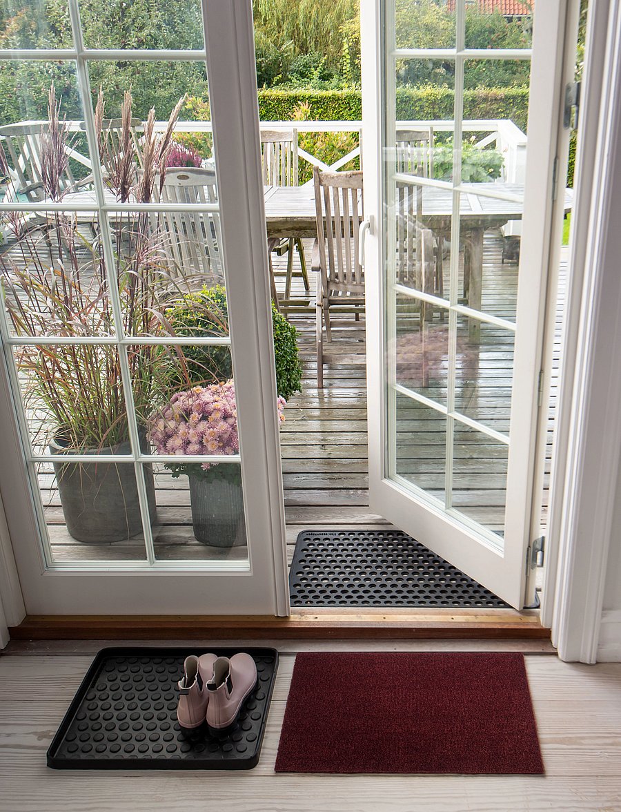 tica copenhagen - Floormat, Unicolor Bordeaux, 40x60x0,7 cm - die niedrigsten preise - bordeaux - 5