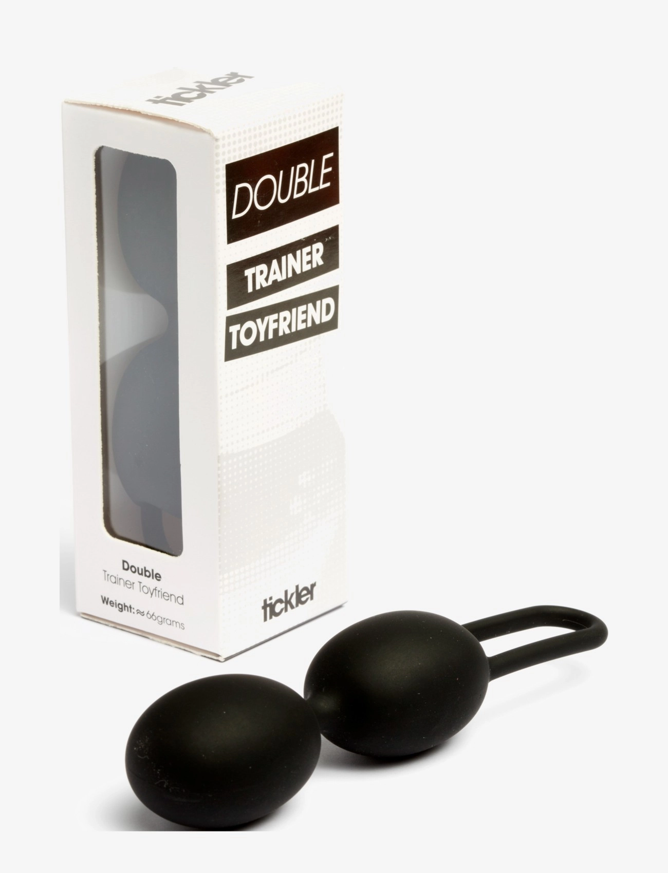 Tickler - Tickler Trainer Toyfriend Double Black - geisha-kugler & bækkenbundskugler - black - 1