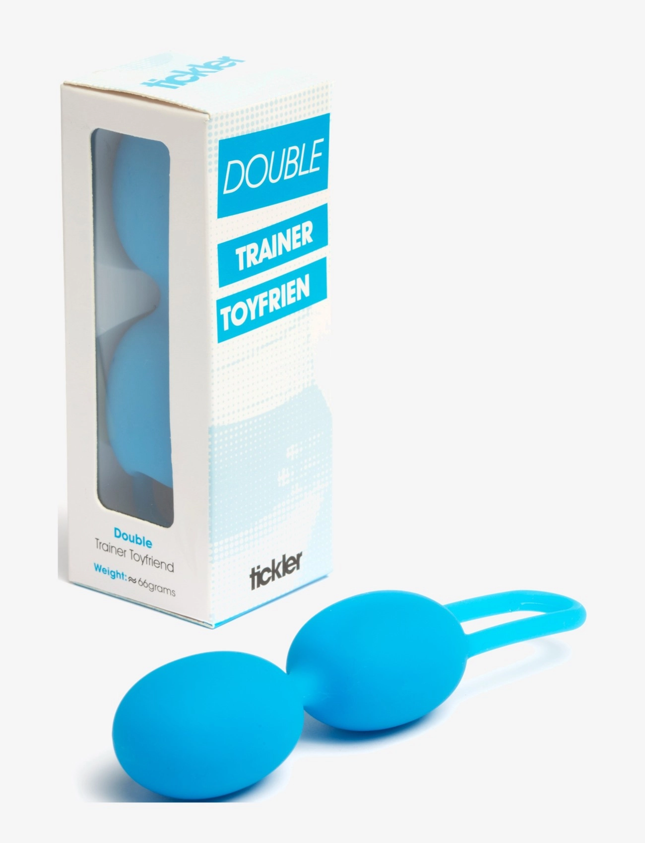 Tickler - Tickler Trainer Toyfriend Double Blue - geisha-kugler & bækkenbundskugler - blue - 1