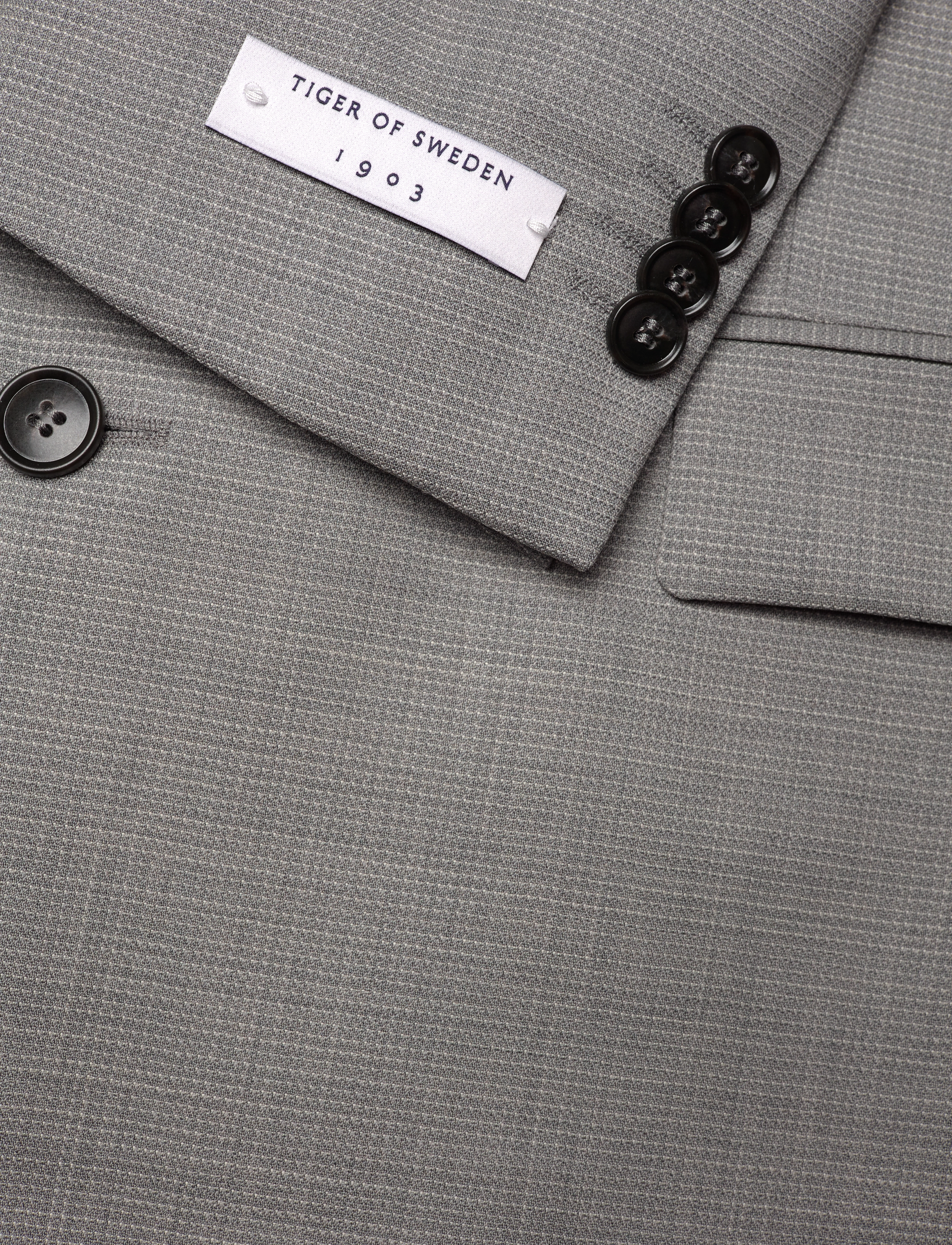 Tiger of Sweden - S.JUSTIN - light grey melange - 5