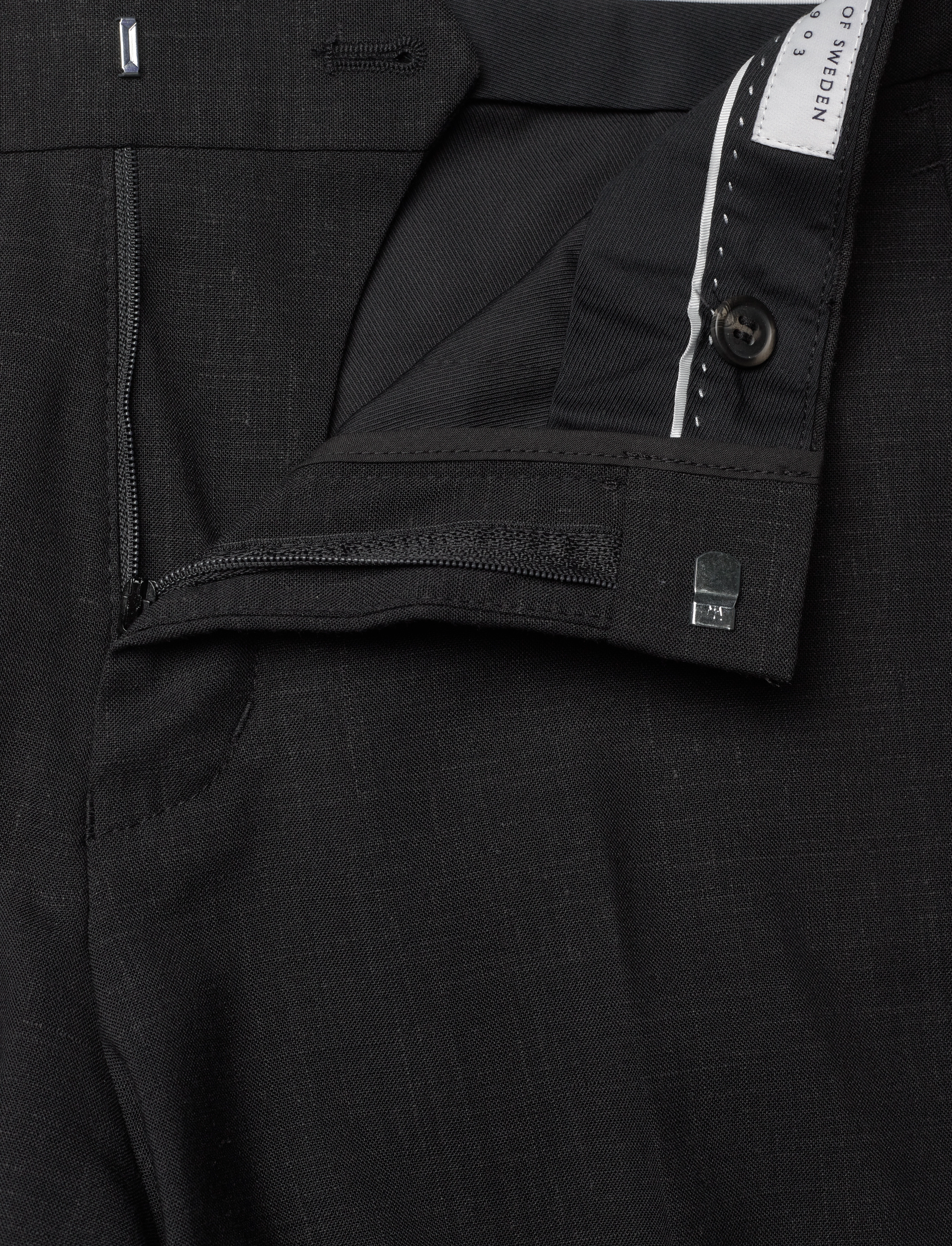 Tiger of Sweden - TENUTAS - leinenanzughosen - black - 3