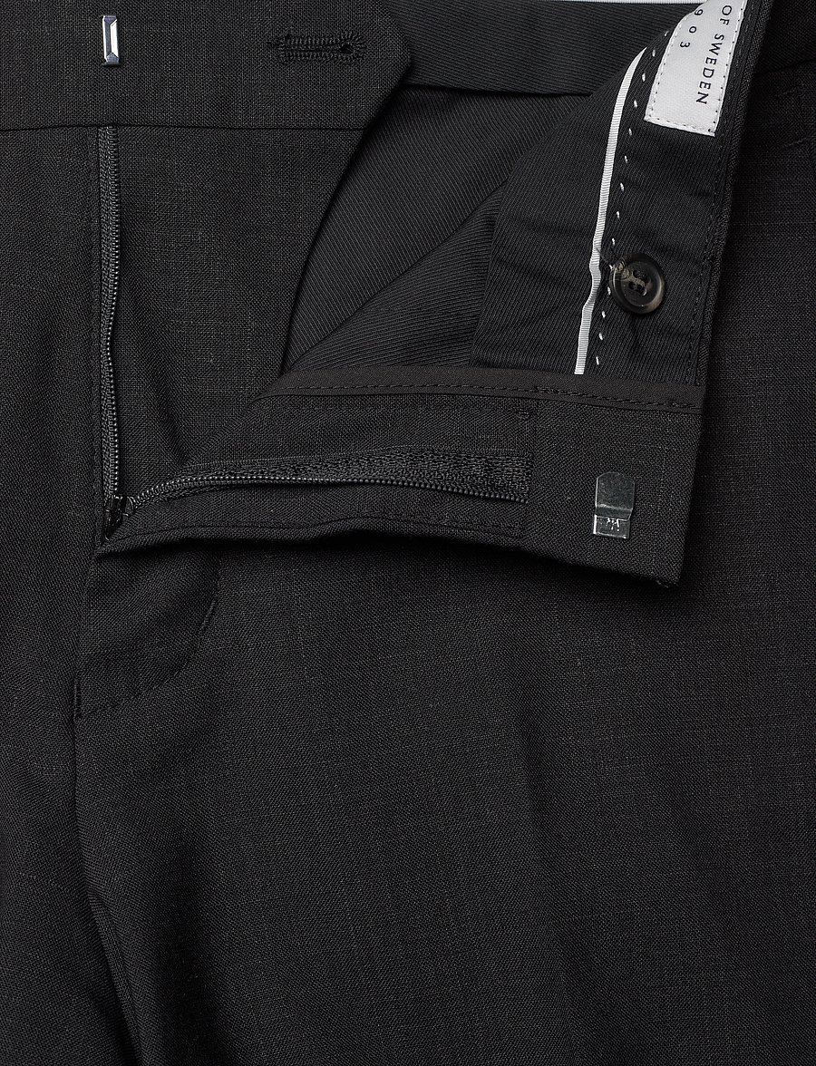 Tiger of Sweden - TENUTAS - leinenanzughosen - black - 3